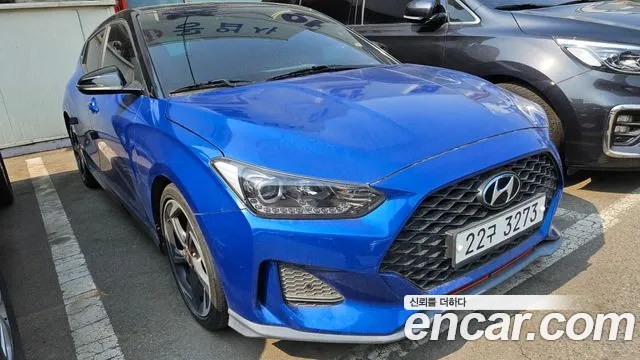 Hyundai Veloster (JS) 2018 Синий из Кореи