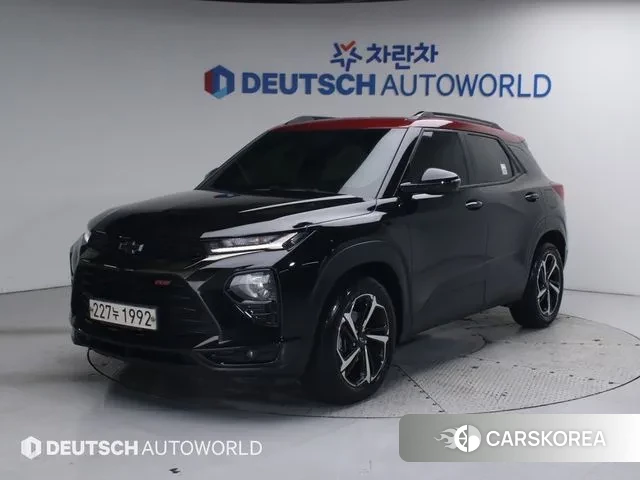 Chevrolet (GM Daewoo) Trailblazer 2020 Черный из Кореи