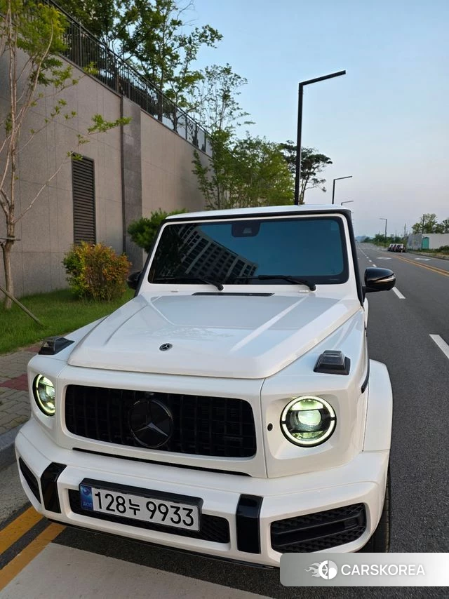 Mercedes-Benz G-Class W463b 2021 Белый из Кореи