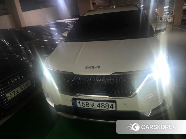 Kia Carnival 4th generation 2021 Белый из Кореи