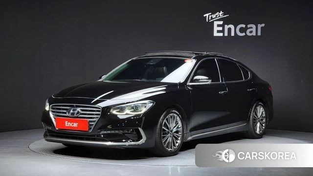 Hyundai Grandeur IG 2018 Черный из Кореи