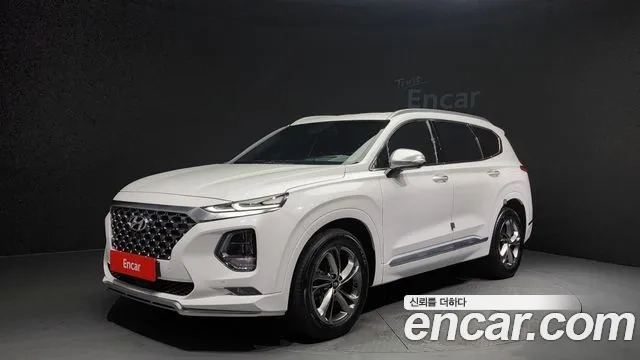 Hyundai Santa Fe TM 2020 Белый из Кореи