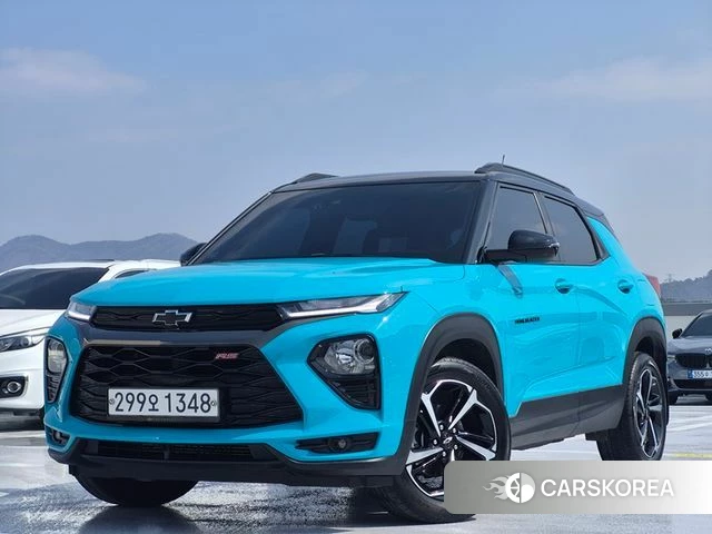 Chevrolet (GM Daewoo) Trailblazer 2020 Синий из Кореи