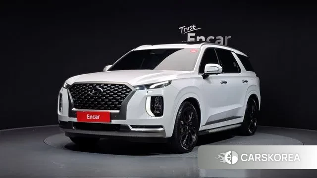 Hyundai Palisade 2021 Белый из Кореи