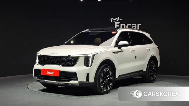 Kia The New Sorento 4th Generation 2023 Белый из Кореи