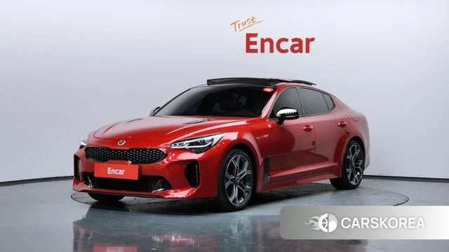 Kia Stinger 2019 Красный из Кореи