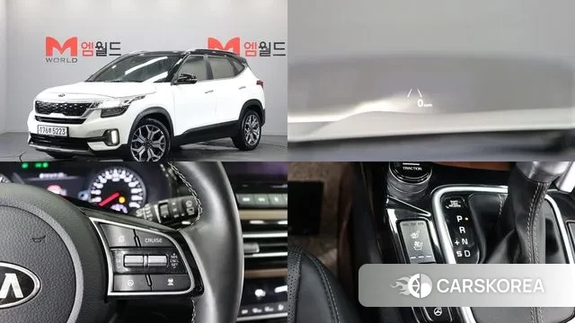 Kia Seltos 2020 Белый из Кореи