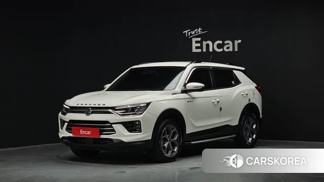 Ssangyong Beautiful Korando 2020 Белый из Кореи