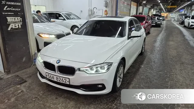 BMW 3 Series (F30) 2018 Белый из Кореи