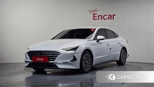 Hyundai Sonata Hybrid (DN8) 2021 Белый из Кореи