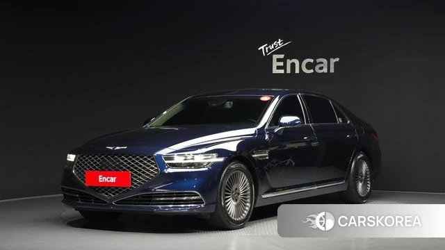 Genesis G90 2021 Синий из Кореи