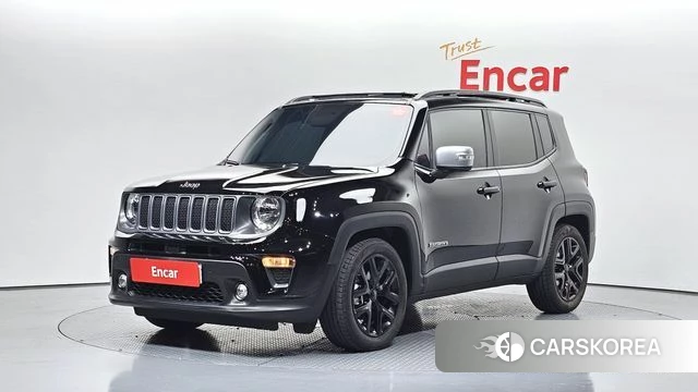 Jeep Renegade 2022 Черный из Кореи