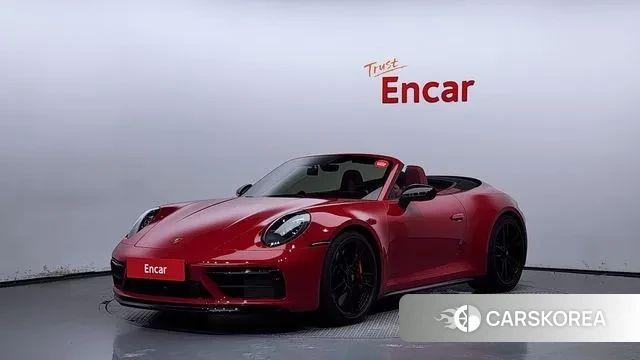 Porsche 911(992) 2022 Красный из Кореи