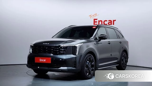 Kia The New Sorento 4th Generation 2024 Серый из Кореи