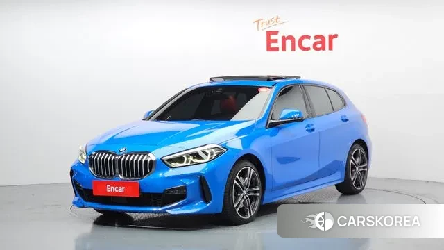 BMW 1 Series (F40) 2021 Синий из Кореи