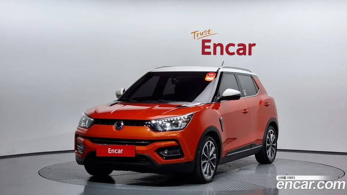 Ssangyong Tivoli Armor 2018 Оранжевый из Кореи