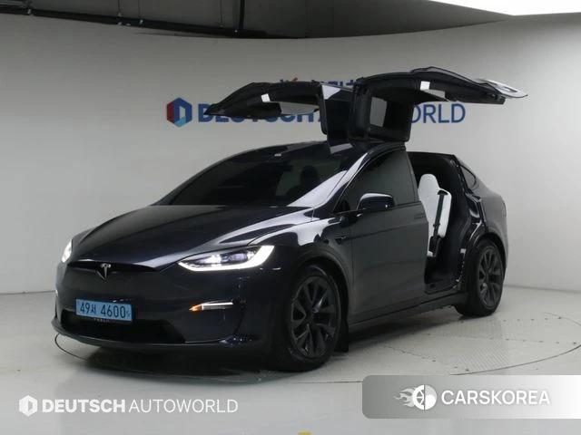 Tesla Model X 2025 Серый из Кореи