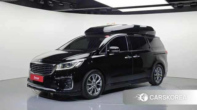 Kia The New Carnival 2019 Черный из Кореи