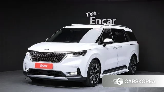 Kia Carnival 4th generation 2021 Белый из Кореи