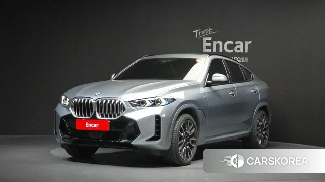 BMW X6 (G06) 2025 Серебристо-серый из Кореи