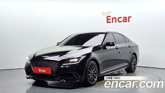 Genesis G80 2018 Черный из Кореи