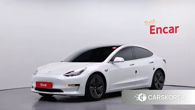Tesla Model 3 2020 Белый из Кореи