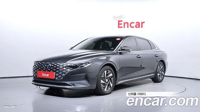 Hyundai The New Grandeur IG Hybrid 2021 Серый из Кореи