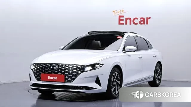 Hyundai The New Grandeur IG Hybrid 2022 Белый из Кореи