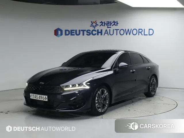 Kia K5 3rd generation 2020 Синий из Кореи