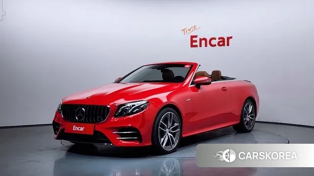 Mercedes-Benz E-Class W213 2020 Красный из Кореи