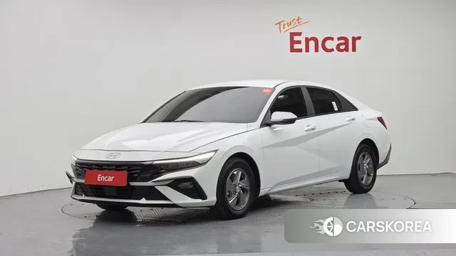 Hyundai The New Avante (CN7) 2024 Белый из Кореи