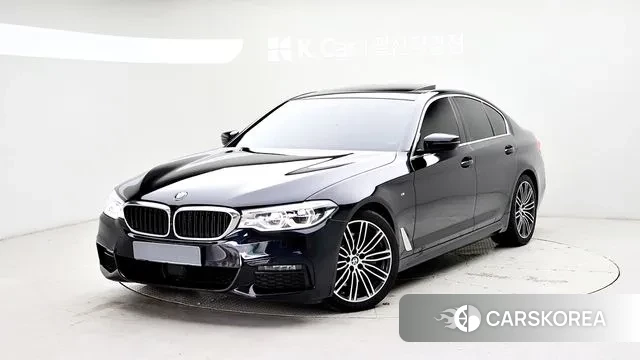 BMW 5 Series (G30) 2019 Синий из Кореи