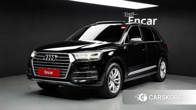 Audi Q7 (4M) 2019 Черный из Кореи