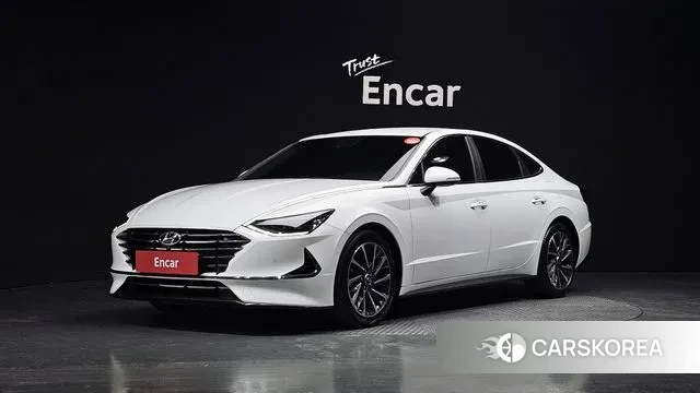 Hyundai Sonata (DN8) 2019 Белый из Кореи