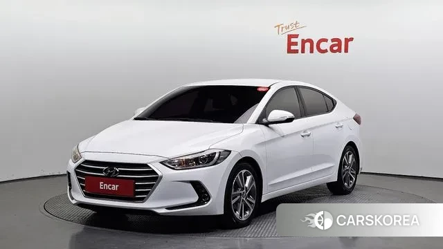 Hyundai Avante AD 2018 Белый из Кореи
