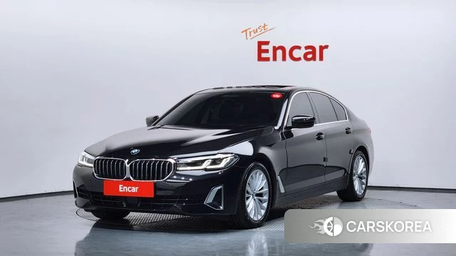 BMW 5 Series (G30) 2022 Черный из Кореи