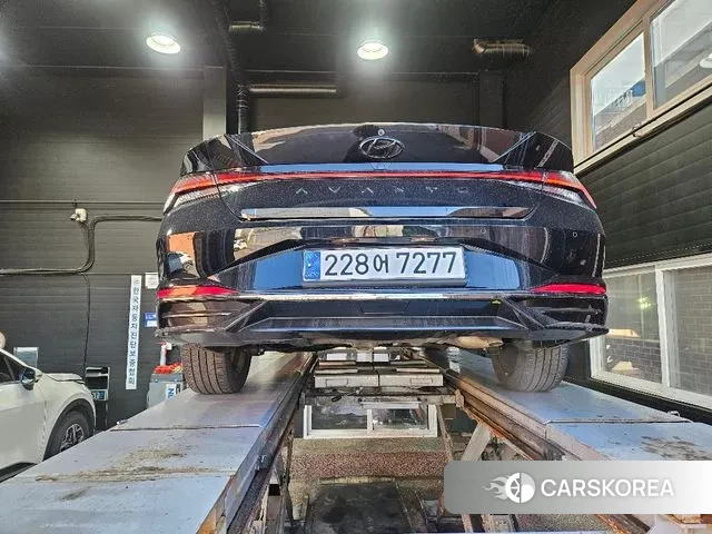 Hyundai Avante (CN7) 2021 Черный из Кореи