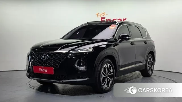 Hyundai Santa Fe TM 2018 Черный из Кореи