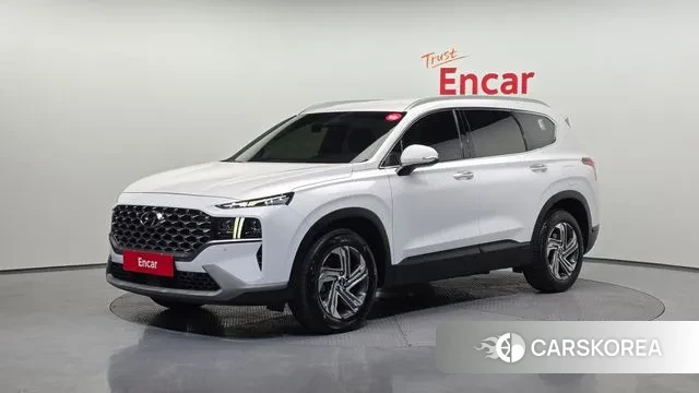 Hyundai The New Santa Fe 2023 Белый из Кореи
