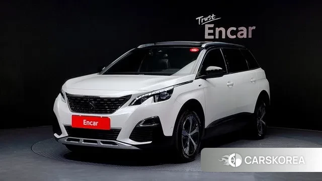 Peugeot 5008 second generation 2021 Белый из Кореи