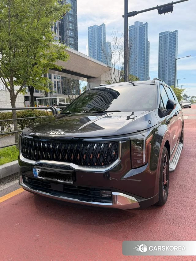 Kia The New Carnival 4th Generation 2024 Черный из Кореи