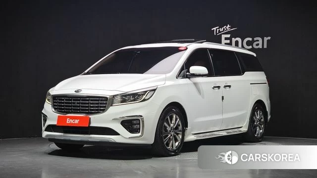 Kia The New Carnival 2018 Белый из Кореи