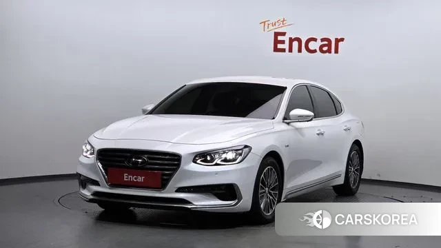 Hyundai Grandeur IG Hybrid 2019 Белый из Кореи