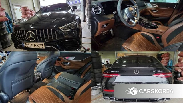 Mercedes-Benz AMG GT 2021 Черный из Кореи