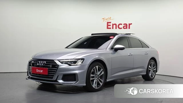 Audi A6 (C8) 2021 Серебряный из Кореи