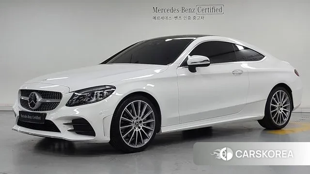 Mercedes-Benz C-Class W205 2022 Белый из Кореи