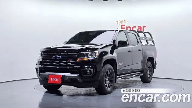 Chevrolet (GM Daewoo) Real New Colorado 2022 Черный из Кореи