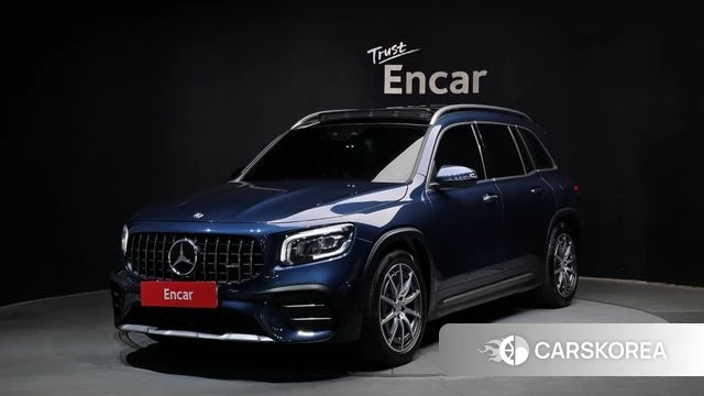 Mercedes-Benz GLB-Class X247 2021 Синий из Кореи