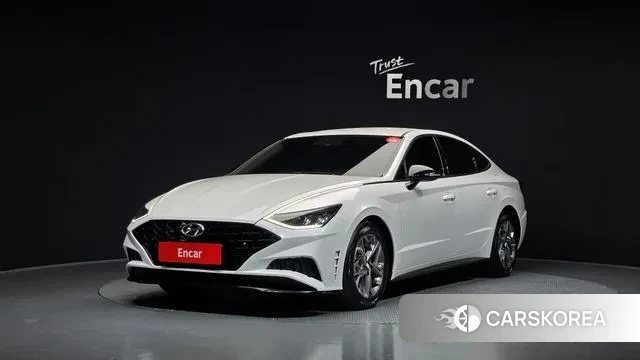 Hyundai Sonata (DN8) 2021 Белый из Кореи