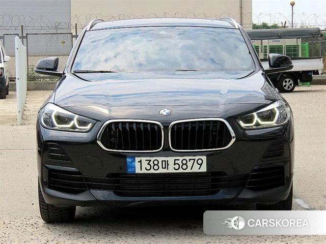 BMW X2 (F39) 2022 Черный из Кореи